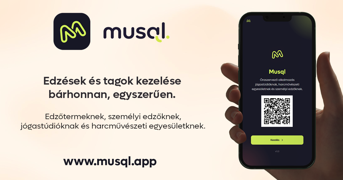 Musql.app - Edzéskezelő alkalmazás