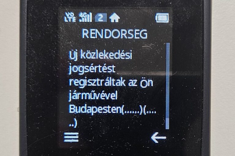 Közlekedési jogsértéssel támadnak a csalók